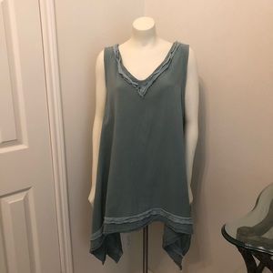 Oh My Gauze Green Top